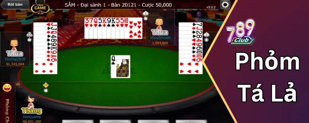 Sâm Lốc Online tại 789club – Trò Chơi Bài Trực Tuyến thú vị 3 Hướng Dẫn Chơi Game Bài Sâm Lốc Online tại 789club