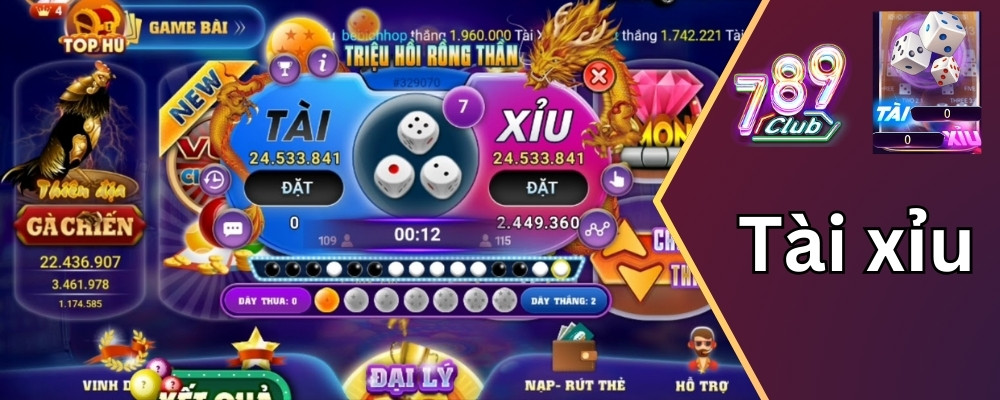 Game Tài Xỉu Uy Tín: Trải Nghiệm game tài xỉu tại 789club 3 Dùng nhiều chiến thuật hay tăng cơ hội thắng